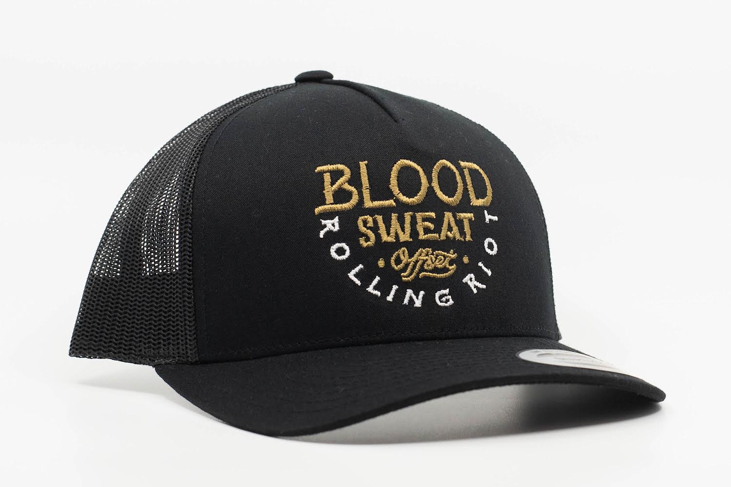 Offset Division Curved Snapback