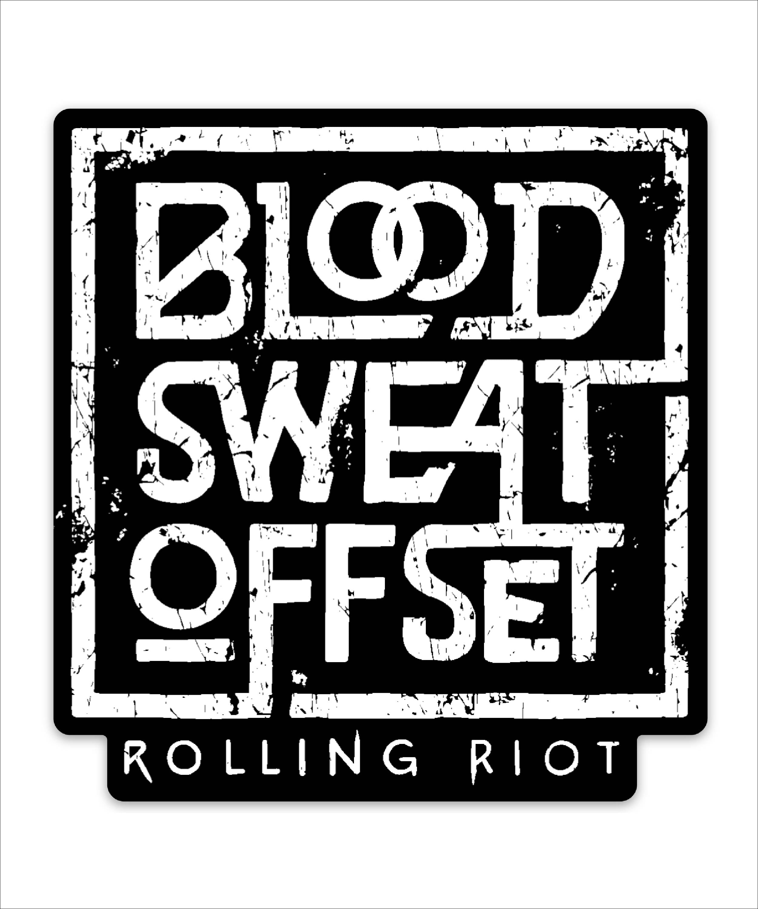 Offset Grit Sticker – Rolling Riot
